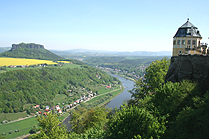 Elbe bei Königstein
